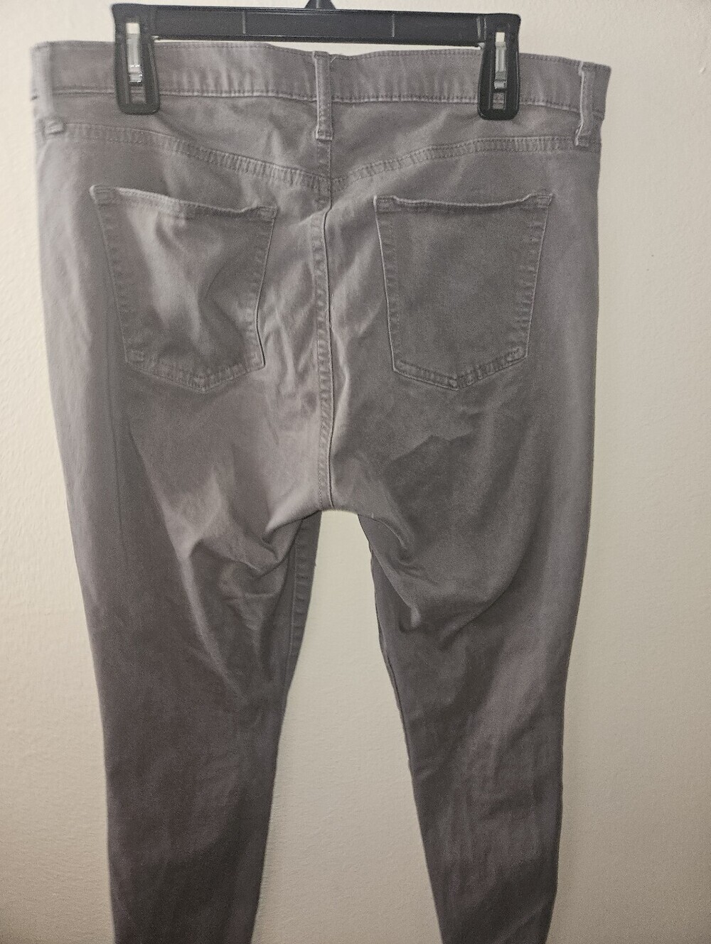 Gap Womans True Skinny High Rise Gray Pants Size 33R - Picture 8 of 12